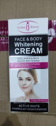 Aichun Beauty Face & Body Whitening Cream - Collagen & Milk Quick Whitening photo review